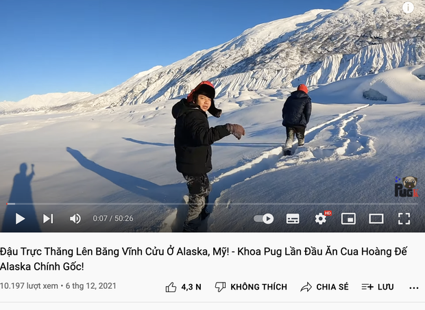 HOT: Khoa Pug tung vlog mới sau tuyên bố bán kênh YouTube giá 30 TỶ, khẳng định vừa làm 1 điều chưa từng có ở Việt Nam! - Ảnh 1.