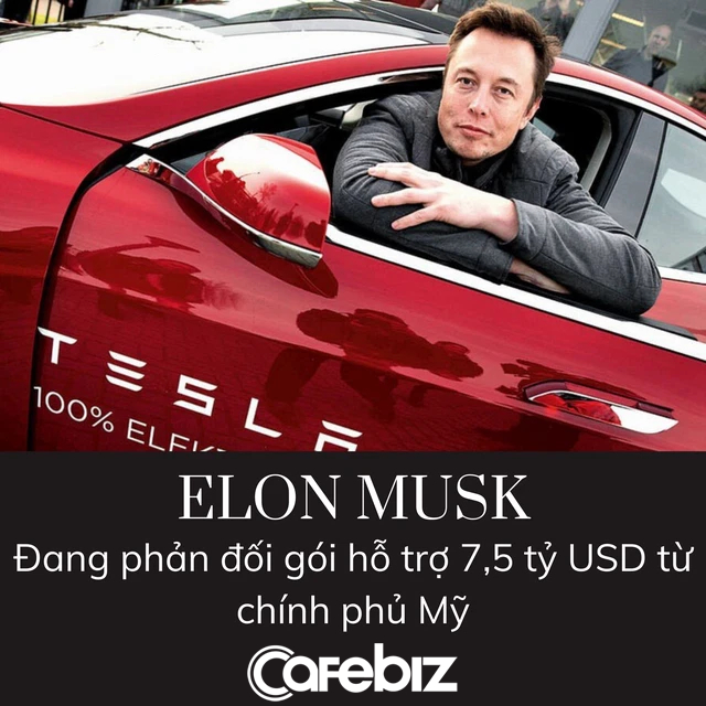 Elon Musk: Tôi không cần 7,5 tỷ USD hỗ trợ từ Tổng thống - Ảnh 1.
