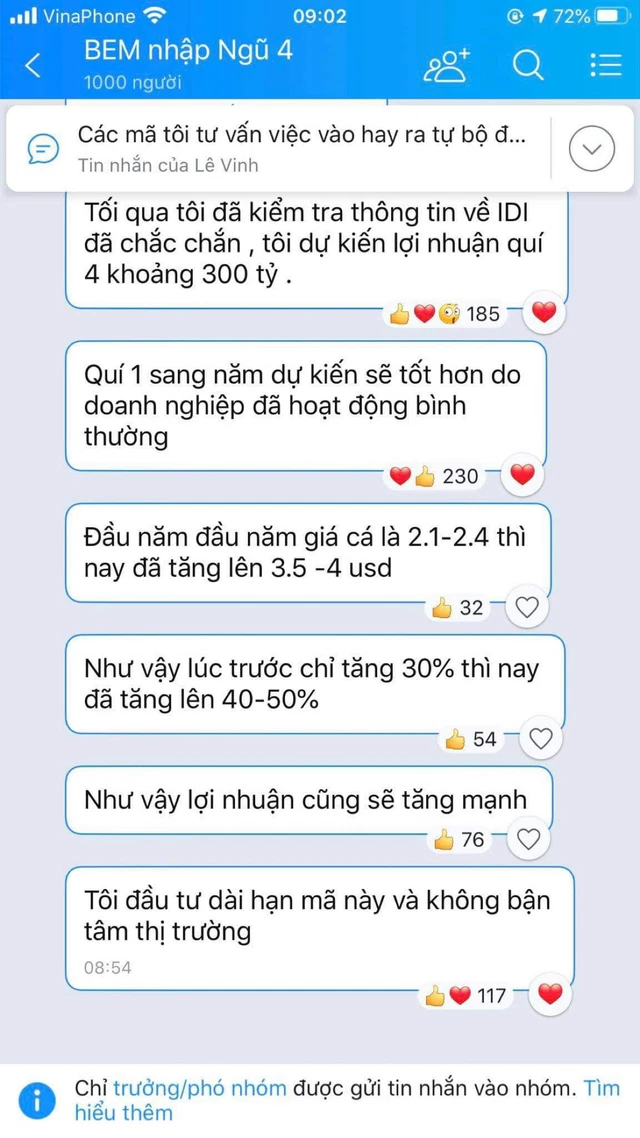  Hàng loạt nhóm chat với nghìn nhà đầu tư bỗng biến mất khi những món quà của thượng đế sàn la liệt mất thanh khoản  - Ảnh 3.