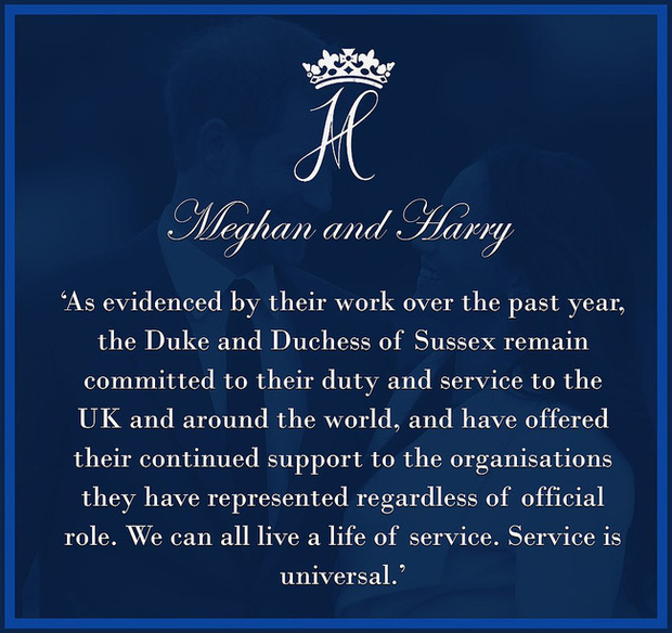  Sau khi bị Nữ hoàng Anh tước bỏ mọi thứ, nhà Meghan Markle đưa ra thông báo phản hồi có nội dung gây tranh cãi - Ảnh 2.