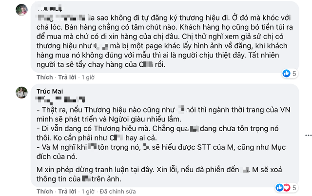 Cựu MC VTV tố một shop thời trang xài chùa thiết kế và ảnh quảng cáo của shop mình, thái độ chủ shop kia gây tranh cãi lớn - Ảnh 6.