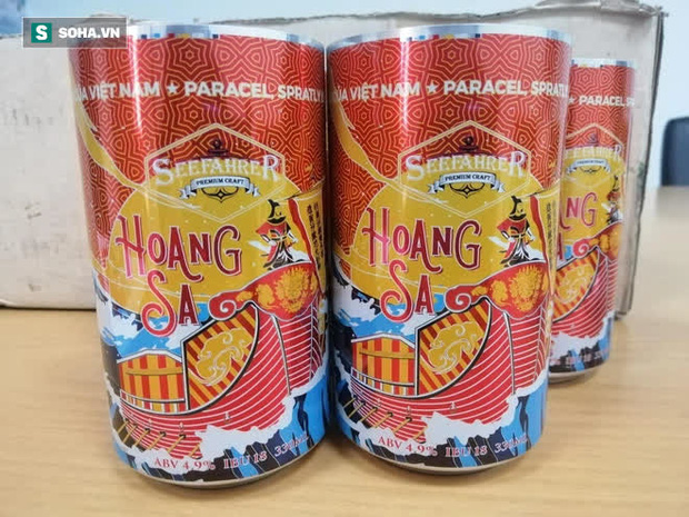 Bia Việt Nam đầu tiên mang tên Hoàng Sa, Trường Sa: Trên vỏ chai có bảng lệnh của vua Gia Long - Ảnh 3.