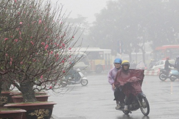 Gió mùa Đông Bắc tràn về từ 27 Tết trời chuyển mưa rét, Hà Nội thấp nhất 13 độ C - Ảnh 1.