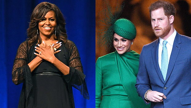 Cựu đệ nhất phu nhân Mỹ Michelle Obama đưa ra lời khuyên cho vợ chồng Meghan Markle chỉ bằng 1 câu nói thâm thúy - Ảnh 1.