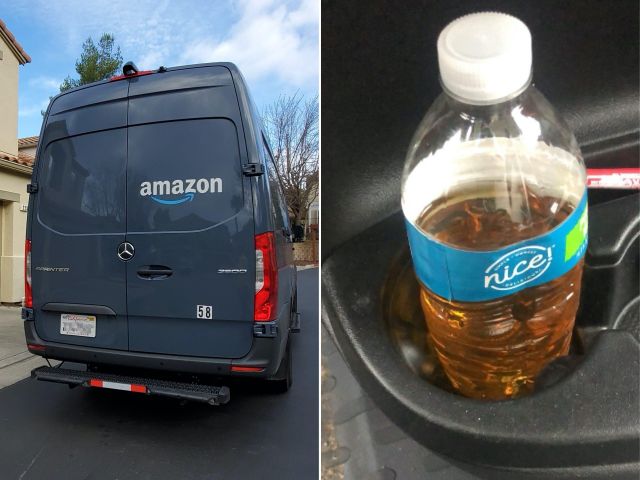 Cảnh giới’ giao hàng của shipper Amazon: Đi ‘nặng’ vào túi, thay băng vệ sinh ngay trên xe để tiết kiệm thời gian - Ảnh 2.