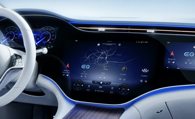  Mercedes-Benz EQS dạy cho Tesla biết xe điện cao cấp là như thế nào  - Ảnh 4.