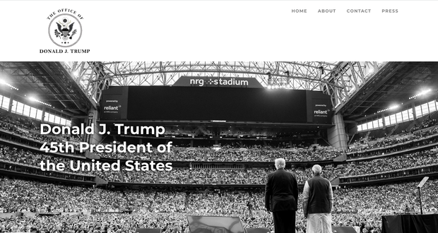 Donald Trump chính thức giới thiệu trang web chính thức của Tổng thống Mỹ thứ 45 - Ảnh 2.
