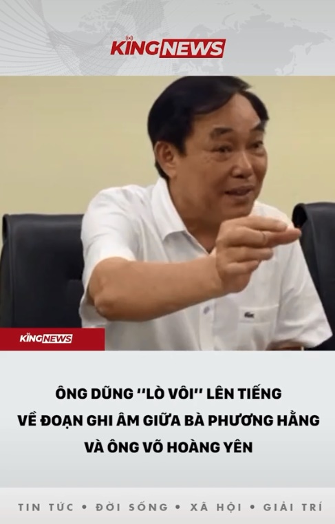 Ông Dũng lò vôi luôn tỏ thái độ khác lạ mỗi lần nghe vợ nói chuyện, kể cả là lúc bà Phương Hằng hùng hổ nhất thì cũng vẫn là biểu cảm đó - Ảnh 1.