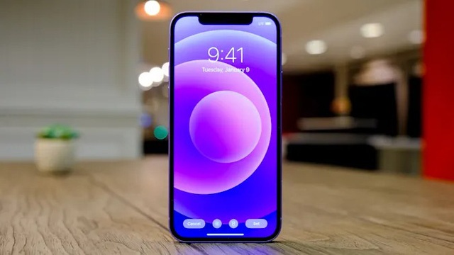Cận cảnh iPhone 12 màu tím mộng mơ - Ảnh 6. Cận cảnh iPhone 12 màu tím mộng mơ - Ảnh 6.
