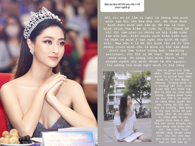 Hoa hậu Lương Thùy Linh: Học Ngoại thương không có nghĩa ai cũng được quyền đòi mức lương 2.000 USD khi mới ra trường - Ảnh 1.