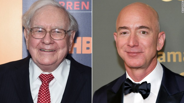Warren Buffett và Jeff Bezos có chung những quan điểm gì? - Ảnh 1.