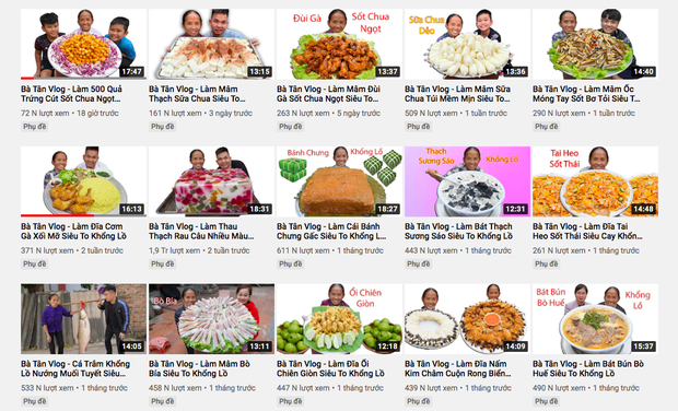 Kênh YouTube bị dân mạng nói đạo nhái Ẩm Thực Mẹ Làm của bà Tân giờ ra sao? - Ảnh 1.