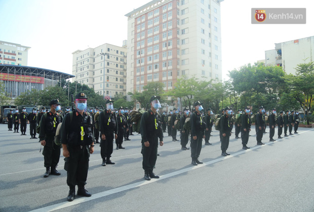  Ảnh: 300 học viên và 100 cảnh sát cơ động lên đường chi viện cho tỉnh Bắc Ninh - Ảnh 3.