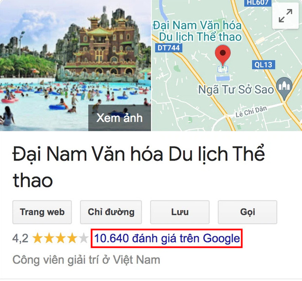  Dân mạng kêu gọi vote cho Đại Nam sau cơn bão đánh giá 1 sao trên Google, kết quả sau 1 đêm khiến ai cũng choáng - Ảnh 3.