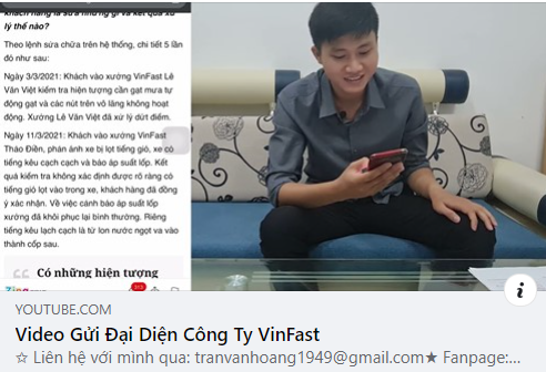 Chủ kênh YouTube GoGo TV lại đăng Video gửi đại diện VinFast” nhưng ẩn ngay sau 1 tiếng - Ảnh 1.