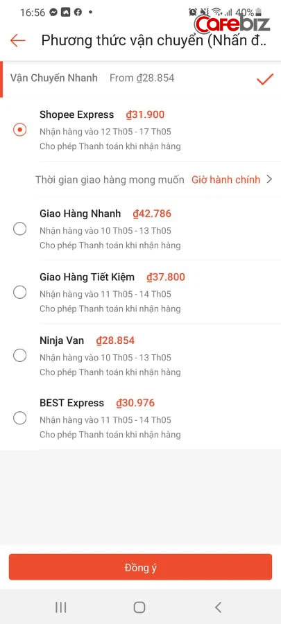 Chỉ ít ngày nữa, khách mua hàng trên Shopee không được chọn đơn vị vận chuyển - Ảnh 2.