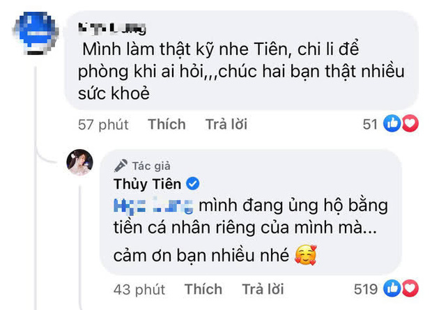  Bị nhắc nhở làm từ thiện minh bạch, Thuỷ Tiên gây xôn xao với câu trả lời ngắn gọn nhưng “ra ngô ra khoai” - Ảnh 2.