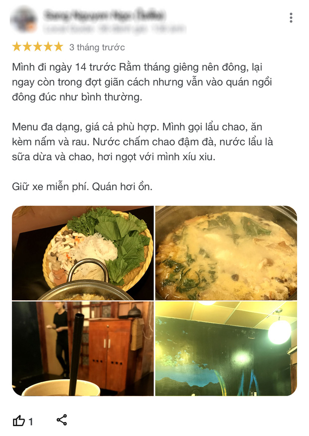 Giữa ồn ào với con trai nuôi Hồ Văn Cường, nhà hàng chay của ca sĩ Phi Nhung nhận bão 1 sao từ cộng đồng mạng - Ảnh 3.