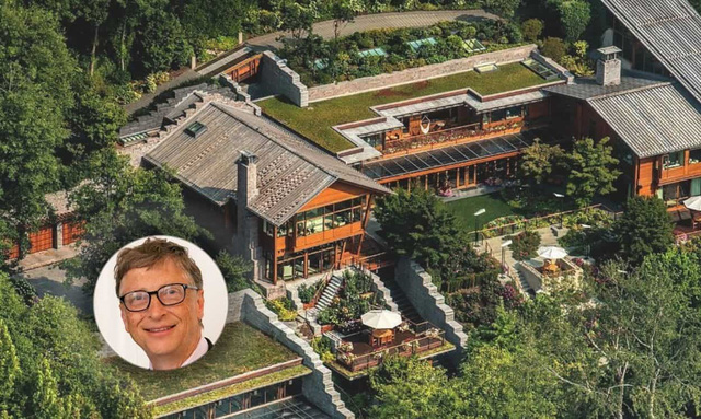  Nơi ở hoành tráng, cao cấp không ngờ của các tỷ phú giàu nhất nước Mỹ: Bill Gates đứng đầu danh sách  - Ảnh 1.