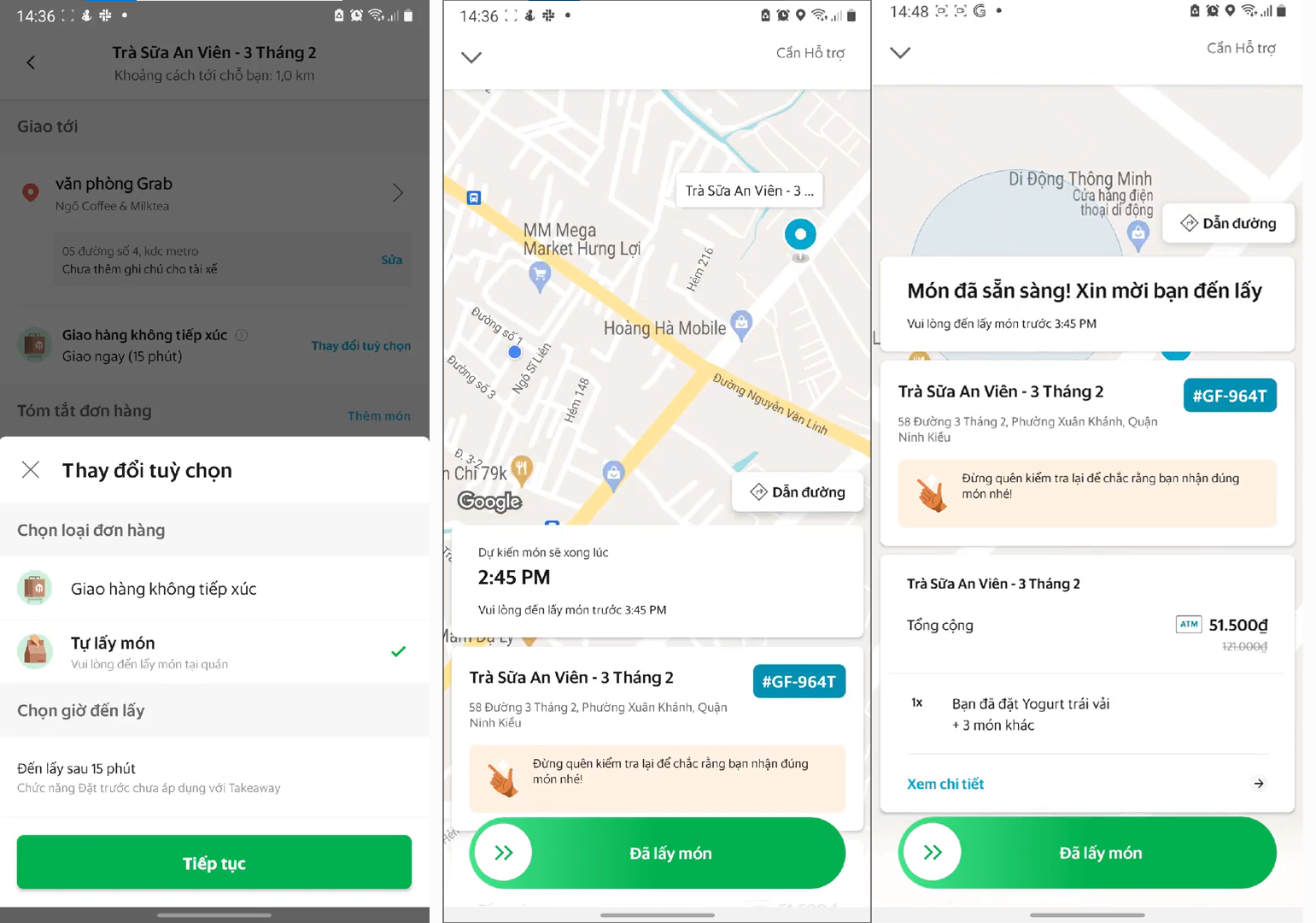Self Pick-up - Tự lấy đồ tại quán, đỡ mất phí giao hàng: Tính năng vừa được Grab thử nghiệm nhưng đã có trên Now từ 4 năm trước - Ảnh 1. Self Pick-up - Tự lấy đồ tại quán, đỡ mất phí giao hàng: Tính năng vừa được Grab thử nghiệm nhưng đã có trên Now từ 4 năm trước - Ảnh 1.