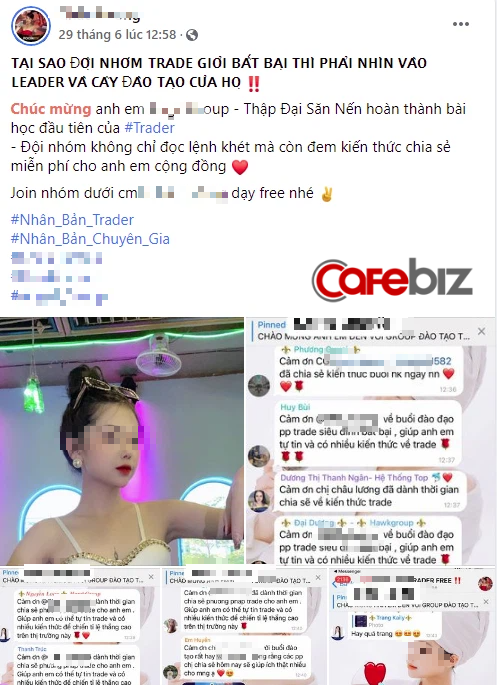 Hứa hẹn bỏ vốn 500 USD, có ngay lãi 20% ăn sáng: Nghi vấn nhóm hot girl tài chính là đội nhóm chuyên lừa đảo cá cược, kiêm đa cấp núp bóng Bitcoin - Ảnh 2.