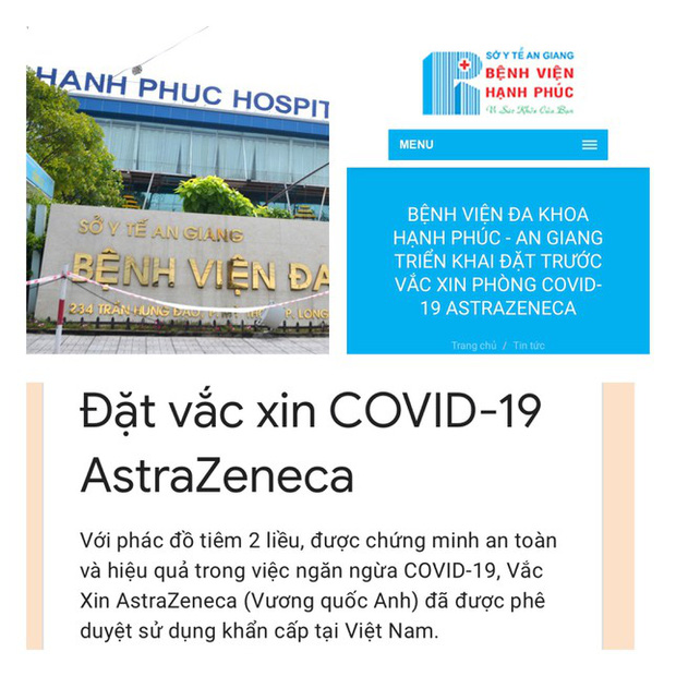 Tuýt còi bệnh viện tư thông báo tiêm vắc xin COVID-19 giá 1,5 triệu đồng - Ảnh 1.