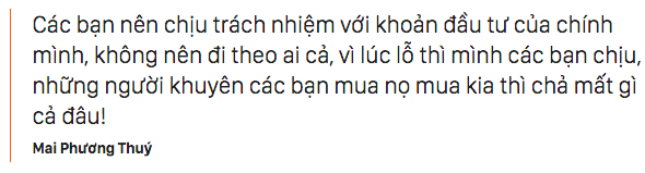 Khi Mai Phương Thuý nói về đầu tư tài chính: Tôi không thích chạy theo tiền bạc. Vì thế, tôi để tiền bạc chạy theo tôi - Ảnh 2.