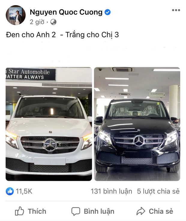  Cường Đô La xứng danh bố bỉm chịu chơi khi mua 1 lúc 2 xế hộp tặng Subeo và Suchin, đã vậy còn phải thuyết phục mới nhận - Ảnh 1.