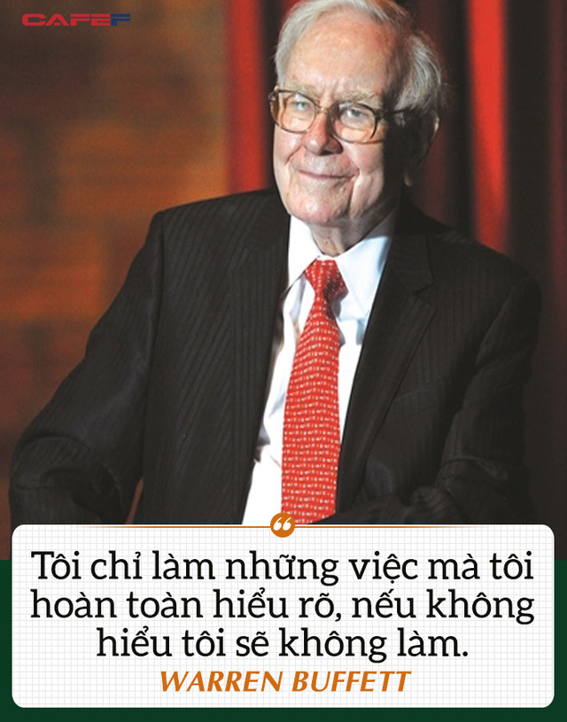  Câu nói ẩn chứa thông điệp thành công của Warren Buffett, ngắn gọn nhưng không mấy ai làm được: Tôi chỉ làm những việc hoàn toàn hiểu rõ, nếu không hiểu tôi sẽ không làm  - Ảnh 2.