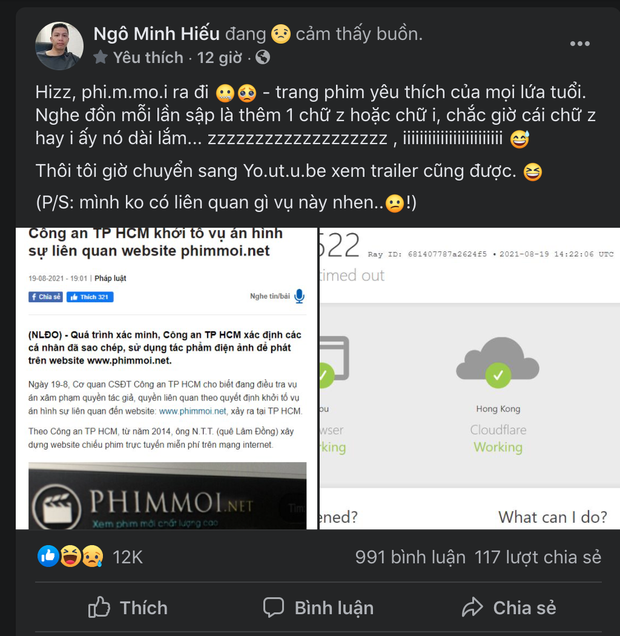 Hiếu PC lên tiếng về việc sụp đổ của Phimmoi.net, lời thú tội khiến netizen bất ngờ? - Ảnh 3.