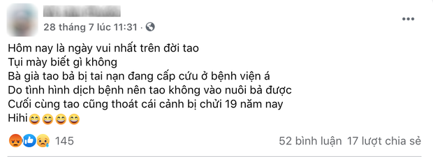  Sốc: Group ghét cha mẹ hút hàng nghìn thành viên, đỉnh điểm của phản cảm là thái độ hả hê khi phụ huynh bị tai nạn - Ảnh 4.