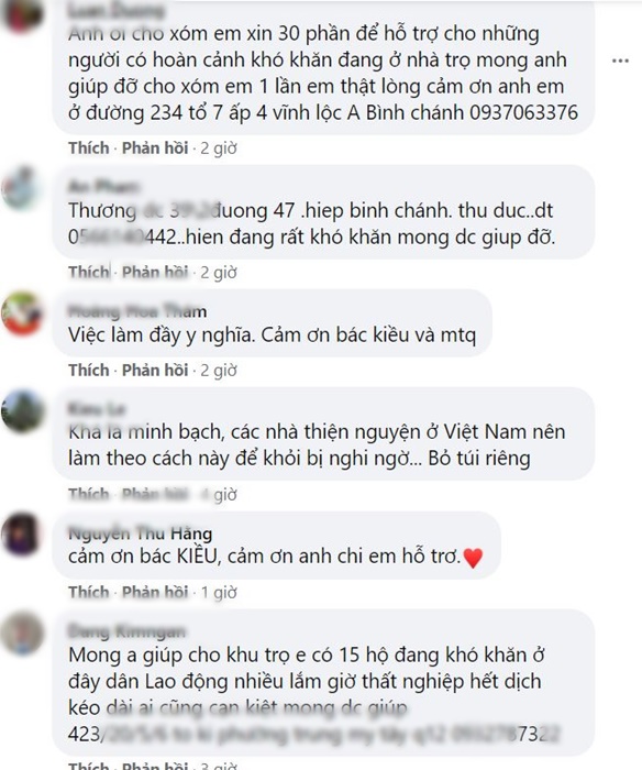 Doanh nhân Hoàng Kiều minh bạch số tiền khủng quyên góp từ thiện và công khai giao dịch chuyển tiền: Một miếng khi đói bằng một gói khi no  - Ảnh 3.
