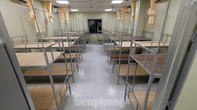 Bên trong bệnh viện dã chiến 500 giường tại Hà Nội chuẩn bị được đưa vào hoạt động  - Ảnh 14.