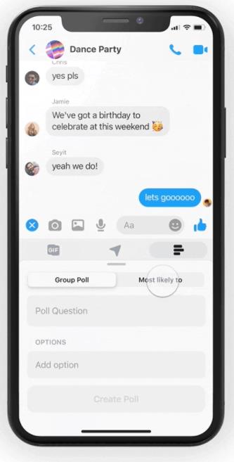 Mừng Messenger tròn 10 tuổi cùng những tính năng mới: Poll Game mới ‘Nhiều khả năng sẽ’, tặng quà sinh nhật với Facebook Pay, Hiệu ứng từ ngữ - Ảnh 2.