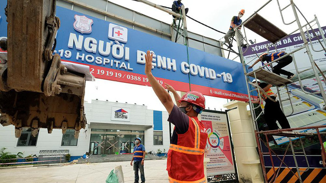 Bên trong bệnh viện dã chiến 500 giường tại Hà Nội chuẩn bị được đưa vào hoạt động  - Ảnh 4.
