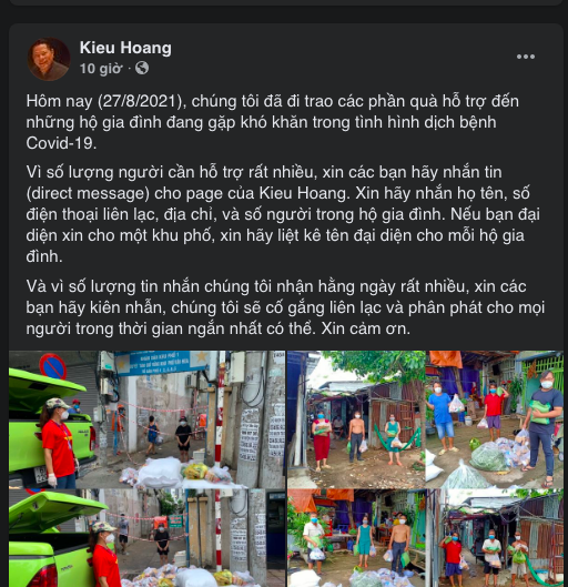Doanh nhân Hoàng Kiều minh bạch số tiền khủng quyên góp từ thiện và công khai giao dịch chuyển tiền: Một miếng khi đói bằng một gói khi no  - Ảnh 1.