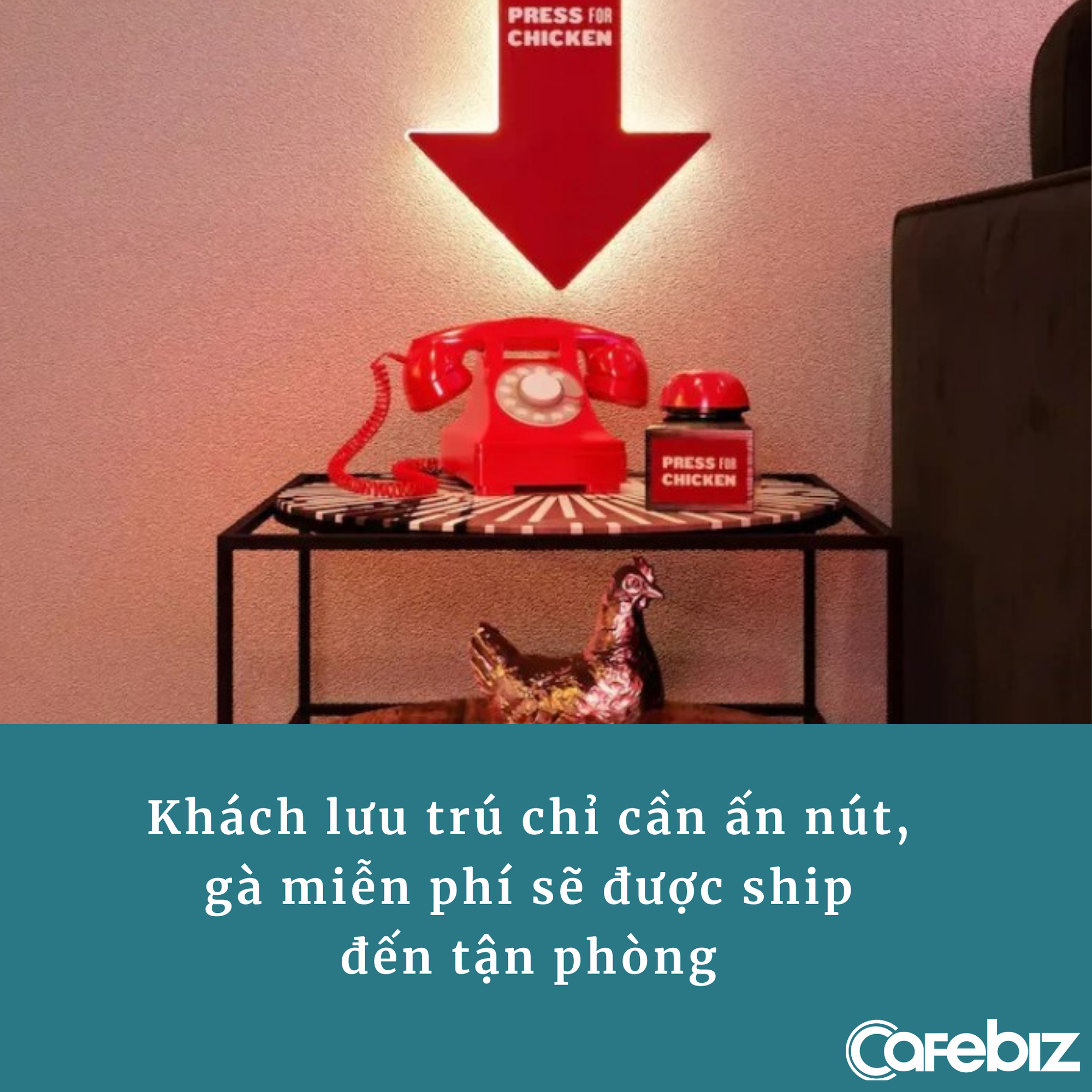 Chiêu marketing kì lạ của KFC: Mở khách sạn gà rán, chỉ được ở 1 đêm duy nhất giá 154 USD, tặng luôn suất gà 139 USD - Ảnh 1. Chiêu marketing kì lạ của KFC: Mở khách sạn gà rán, chỉ được ở 1 đêm duy nhất giá 154 USD, tặng luôn suất gà 139 USD - Ảnh 1.