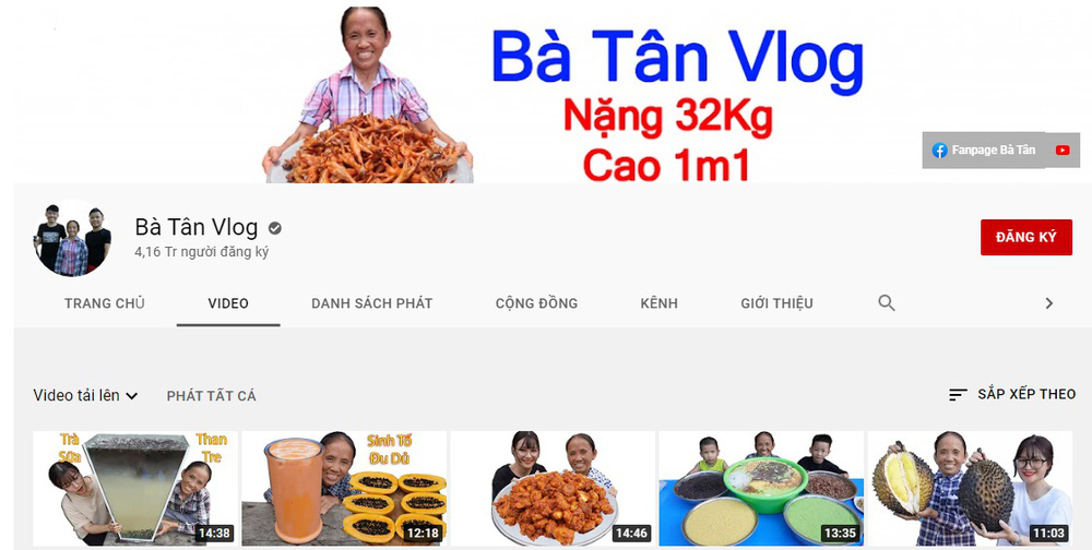  Nói tiền làm Youtube cũng chỉ ngang công đi xách vữa nhưng thu nhập thực của Bà Tân Vlog là bao nhiêu? - Ảnh 1.