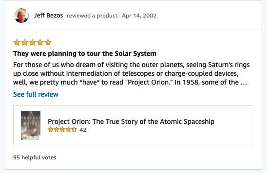 Trước khi trở thành người giàu nhất hành tinh, Jeff Bezos cũng từng viết review dạo - Ảnh 4.