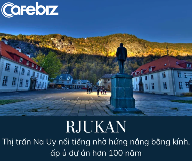 Chào mừng đến Rjukan: Thị trấn Na Uy nổi tiếng nhờ hứng ánh nắng bằng kính, ấp ủ dự án 100 năm mới xây dựng được - Ảnh 1.