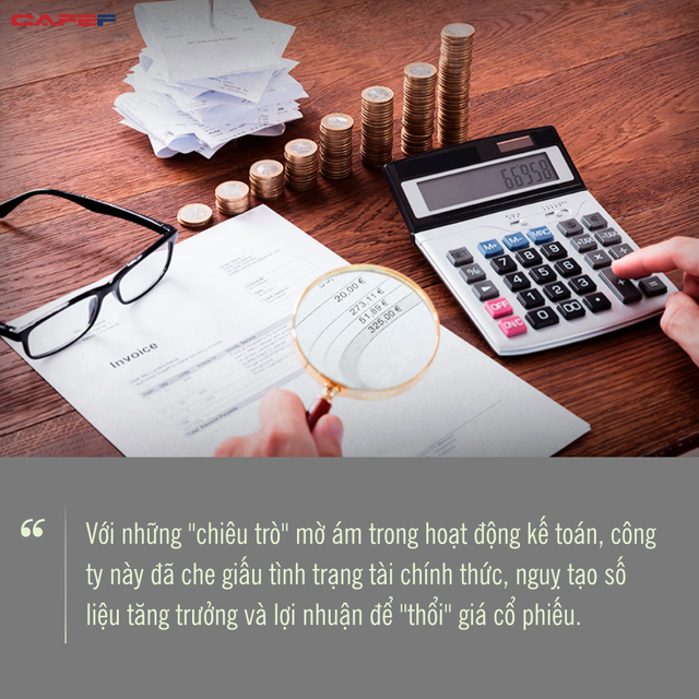  Vụ lừa đảo làm giới tài chính kinh hồn bạt vía: Công ty nguỵ tạo sổ sách trong nhiều năm, biến lỗ thành lãi như thần, lúc phá sản khiến chứng khoán đảo điên  - Ảnh 4.