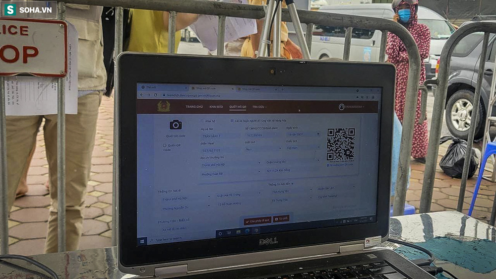 Hà Nội lắp đặt camera quét mã QR code tại 67 chốt kiểm soát, thời gian ...