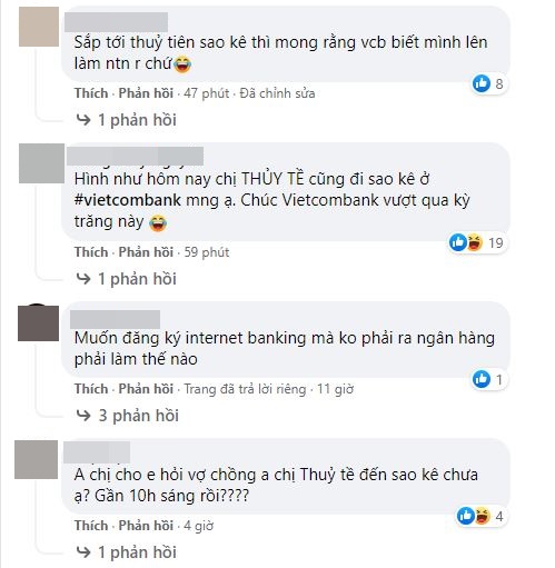  Vừa mở bình luận, fanpage Vietcombank lại hứng bão phẫn nộ hỏi chuyện Thủy Tiên sao kê - Ảnh 1.