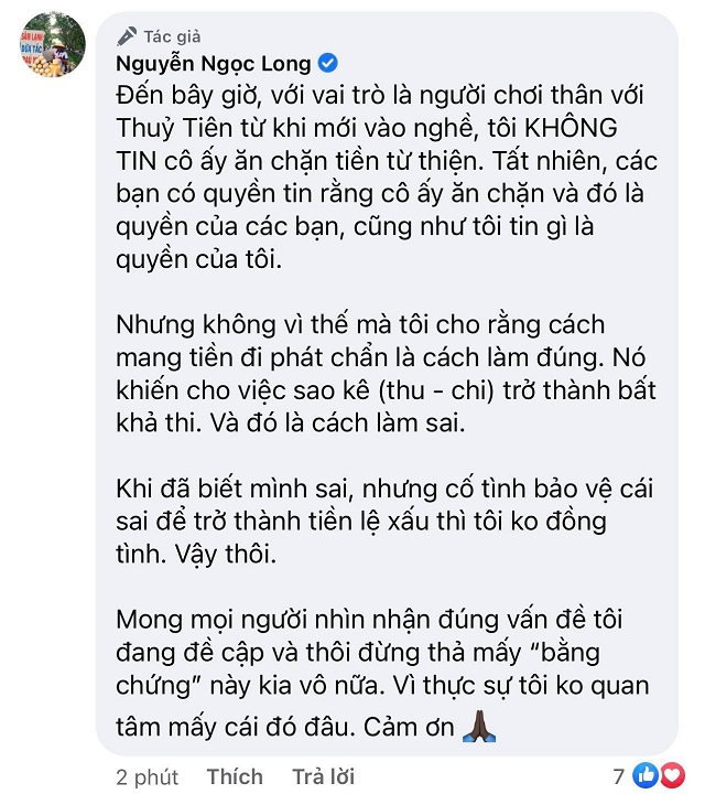 Chuyên gia truyền thông cho rằng Thủy Tiên cố đấm ăn xôi, sao kê vô nghĩa, thách thức dư luận, nhắc thẳng tên Hoài Linh, Trấn Thành - Ảnh 3. Chuyên gia truyền thông cho rằng Thủy Tiên cố đấm ăn xôi, sao kê vô nghĩa, thách thức dư luận, nhắc thẳng tên Hoài Linh, Trấn Thành - Ảnh 3.