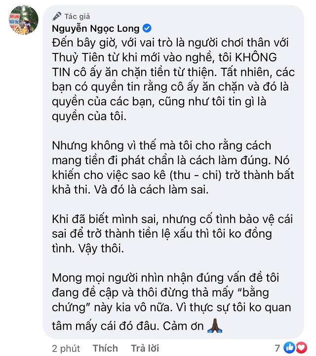 Chuyên gia truyền thông cho rằng Thủy Tiên cố đấm ăn xôi, sao kê vô nghĩa, thách thức dư luận, nhắc thẳng tên Hoài Linh, Trấn Thành - Ảnh 3.