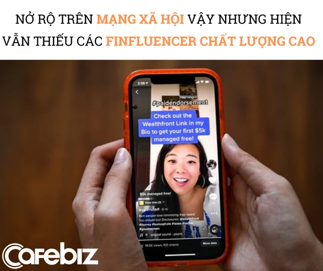 Đổi đời nhờ trở thành FINFLUENCER trên TikTok: Đăng video cách quản lý tiền, phím hàng chứng khoán kiếm 500.000 USD/năm, được các công ty khởi nghiệp, tài chính săn lùng như siêu sao - Ảnh 4. Đổi đời nhờ trở thành FINFLUENCER trên TikTok: Đăng video cách quản lý tiền, phím hàng chứng khoán kiếm 500.000 USD/năm, được các công ty khởi nghiệp, tài chính săn lùng như siêu sao - Ảnh 4.