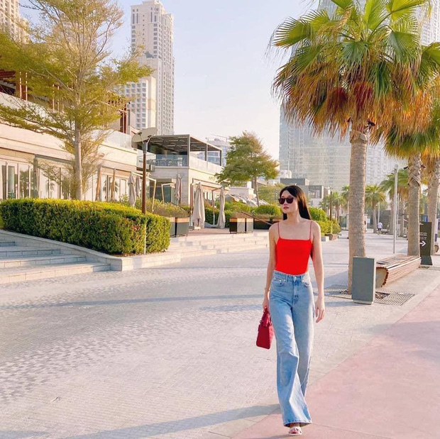  Cuộc sống như bà hoàng của Á quân Vietnams Next Top Model tại Dubai: Ở nhà 23 tỷ, thuê giúp việc 17 triệu, đi du lịch đều đều - Ảnh 10.