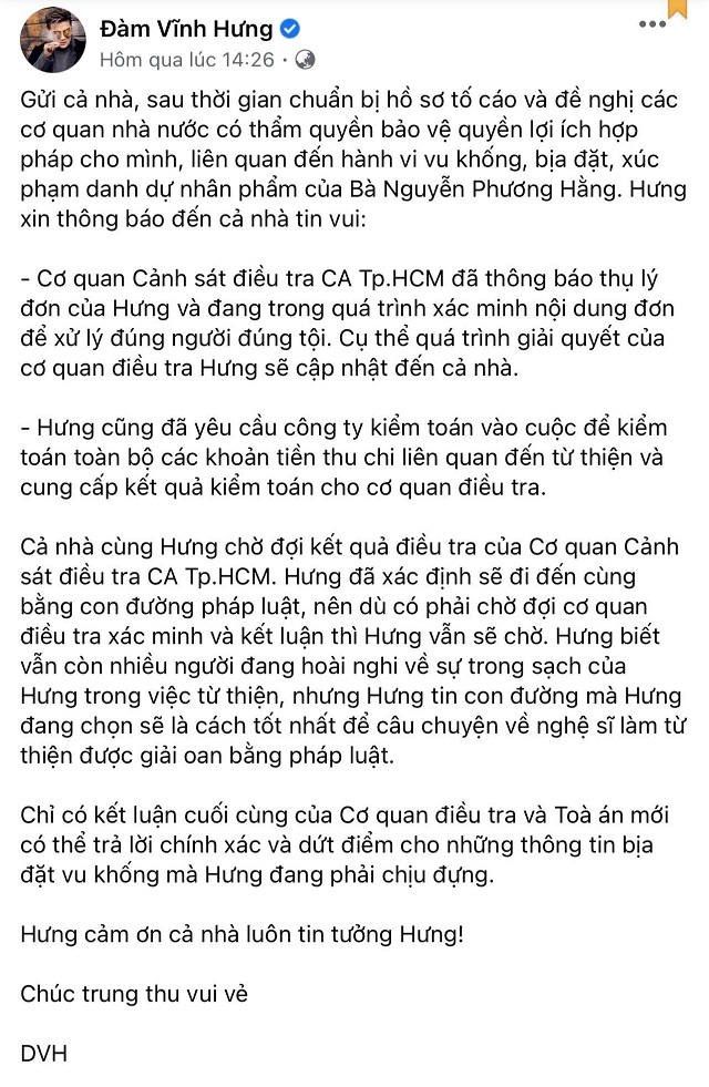 Phia Hoai Linh Chinh Thức Len Tiếng Về Nội Dung Tố Cao đại Gia Nguyễn Phương Hằng Thời Gian đệ đơn đặc Biệt Gay Chu Y