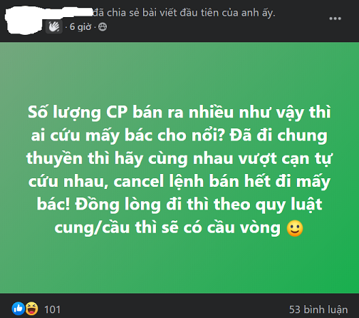  Nhiều cổ đông “Louis” kêu gọi ngưng bán, cùng nhau “bắt đáy” để giúp cổ phiếu thoát sàn  - Ảnh 3.