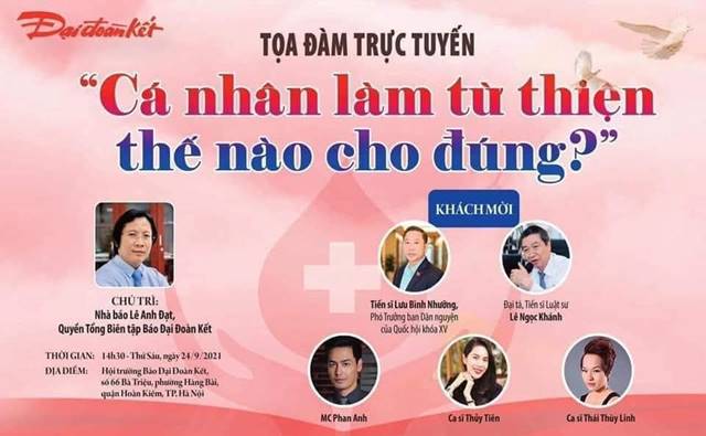 Thủy Tiên, MC Phan Anh tham gia bàn luận về vấn đề Cá nhân làm từ thiện thế nào cho đúng? - Ảnh 5. Thủy Tiên, MC Phan Anh tham gia bàn luận về vấn đề Cá nhân làm từ thiện thế nào cho đúng? - Ảnh 5.